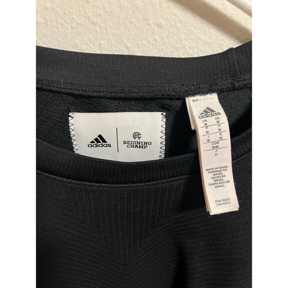 ADIDAS ATHLETICS X REIGNING CHAMP SEAMLESS CREW SWEAT-SHIRT MEN'S, SIZE MEDIUM - Picture 4 of 5